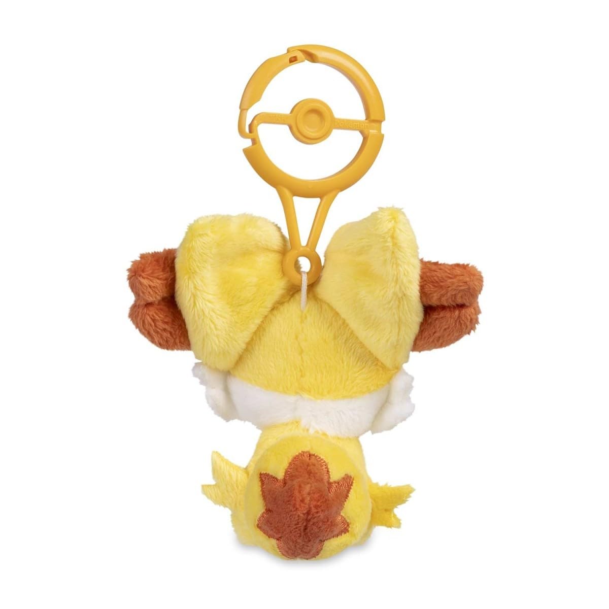 Pokémon Center: Fennekin Adventure Partners Plüsch-Schlüsselanhänger, Mehrfarbig, Small