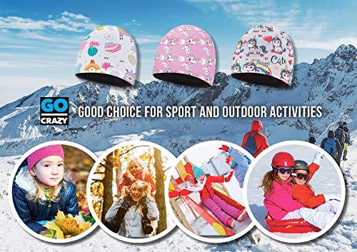 GO CRAZY Cappello da Unicorno per Bambini | Cappello per Bambini colorato con Motivo Unicorno | Cappello Traspirante per Ragazze e Ragazzi 4-8 Anni | Berretto da Ciclismo Berretto da Esterno - Image 6