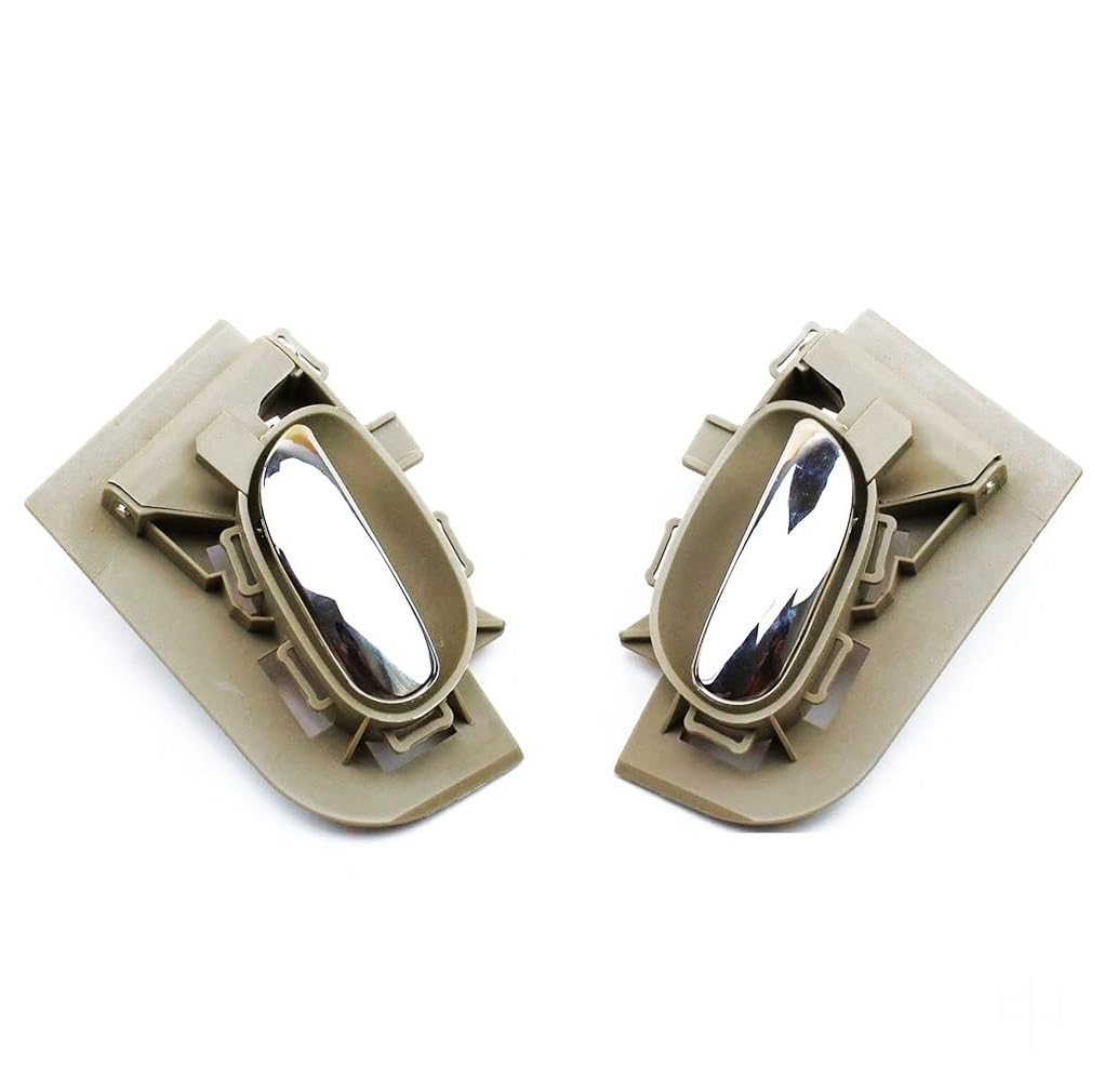 BLBNEZBZTY for Peugeot for 206/207/206cc and for Citroen for C2 Inner Door Handle Beige Interior Door Handle Covers