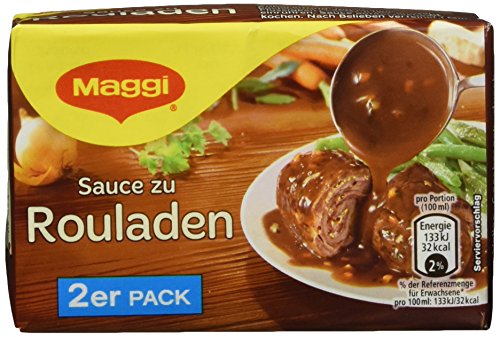 Maggi Delikatess Doppelpack Soße zu Rouladen, 18er Pack (18 x 44 g Karton)
