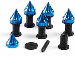 もと Amazon.com: WYNMOTO Windshield Screws Aluminum Spike