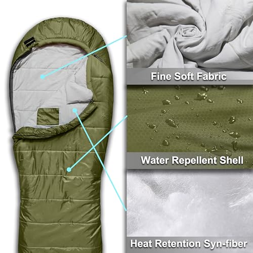 Azitrek AZ-0WSB 0 Degree Mummy Sleeping Bags thumb #6