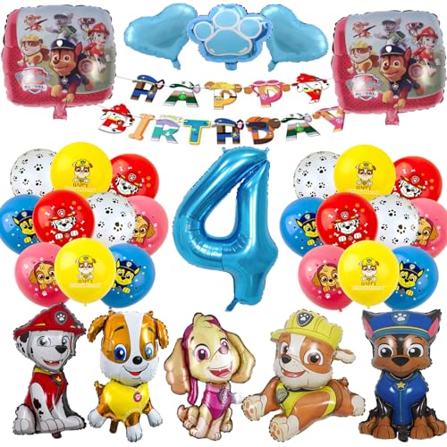 Decorazioni Compleanno Dog Patrol 3 anni, Patrol