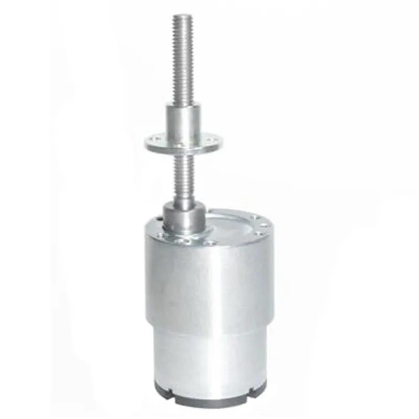 Motore con Ingranaggi in Metallo Mini Micro da 12 V e 24 V CC 520, Motore Elettrico con riduzione ad Albero Lungo M6, 7-960 Giri/min.(24V with Flange,35 RPM)