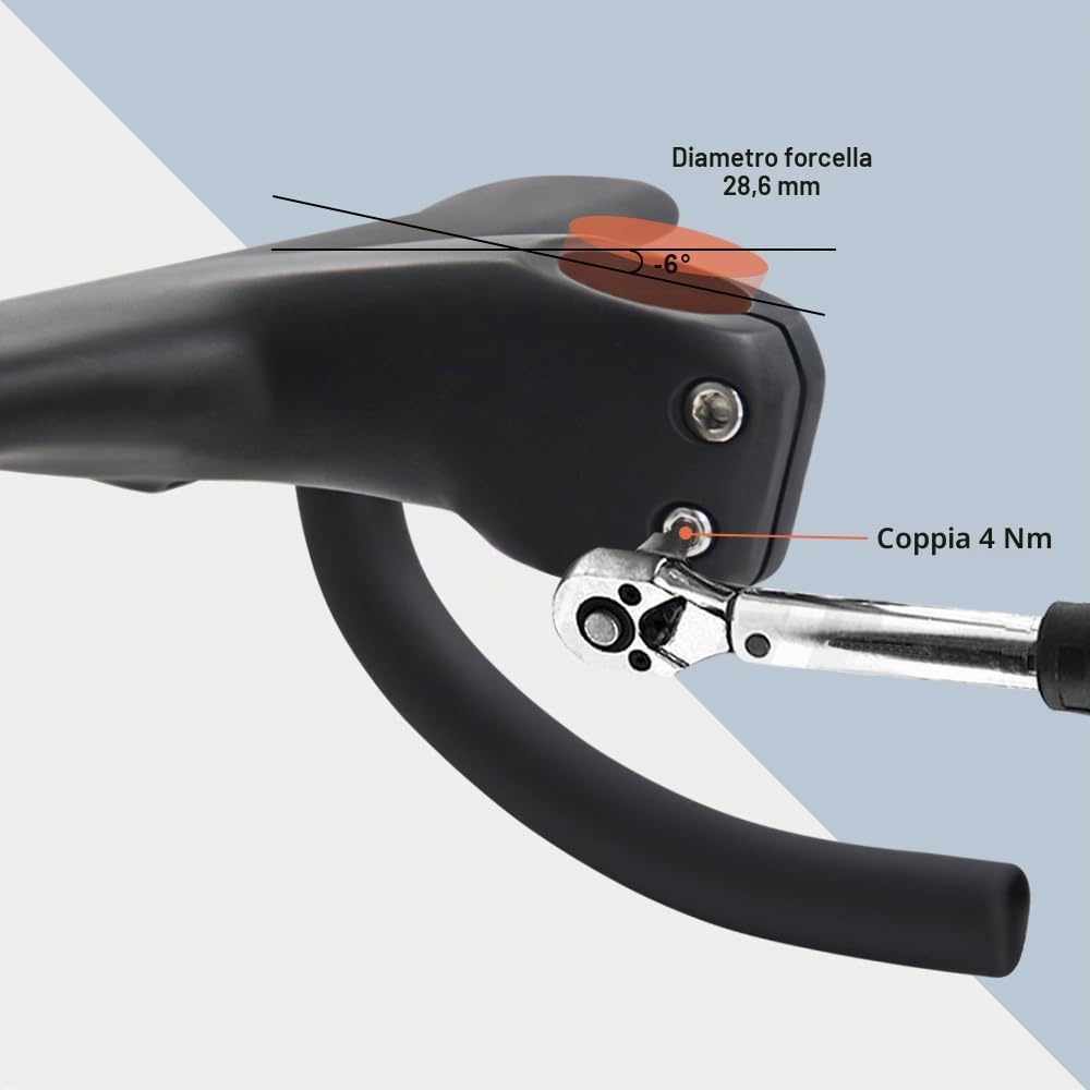 Alfa Pasca manubrio integrato bici da corsa 420 * 90mm manubrio aero 28.6mm
