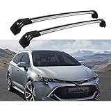 dachgepäckträger toyota ♥【HOCHWERTIGE MATERIALIEN】 Der Gepäckträger besteht aus einer Aluminiumlegierung, und die Füße bestehen aus hochwertigem Kunststoff, der leicht, stark in der Struktur und stabil in der Leistung ist und eine starke Tragfähigkeit aufweist.