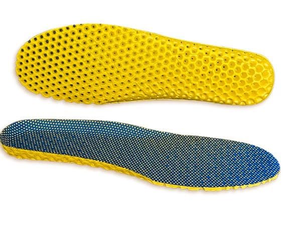 Comfortable Replacement Inserts for Sports Shoes & Water Footwear, Enhanced Ventilation Design Mesh Shoe Insoles