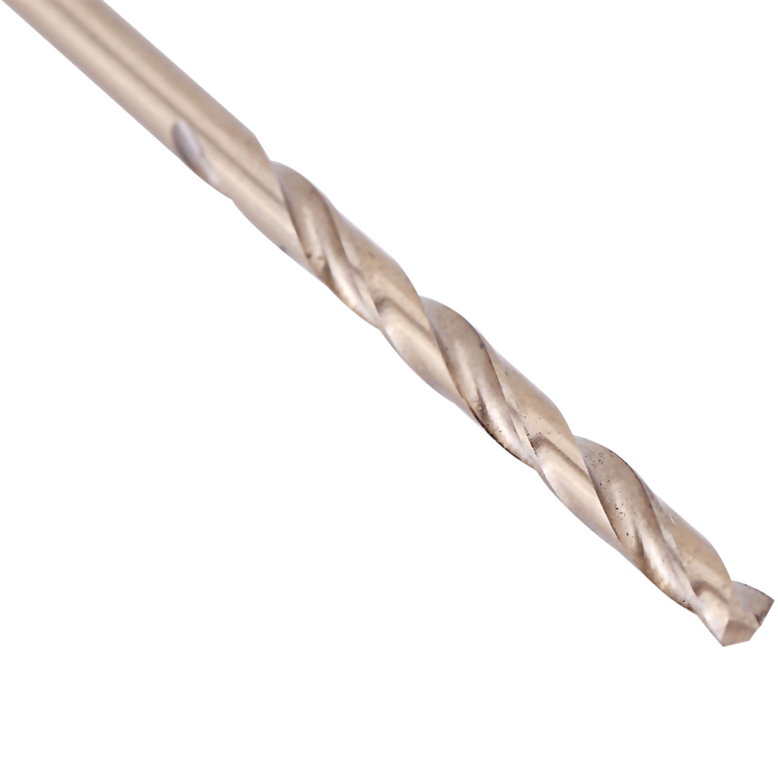 10 sztuk M35 HSS zestaw wierteł kobaltowych 3 mm, zestaw wierteł kręconych ręcznie, zestawy wierteł do wiercenia na stali nierdzewnej, aluminium, twardym plastiku i drewnie (3 mm)