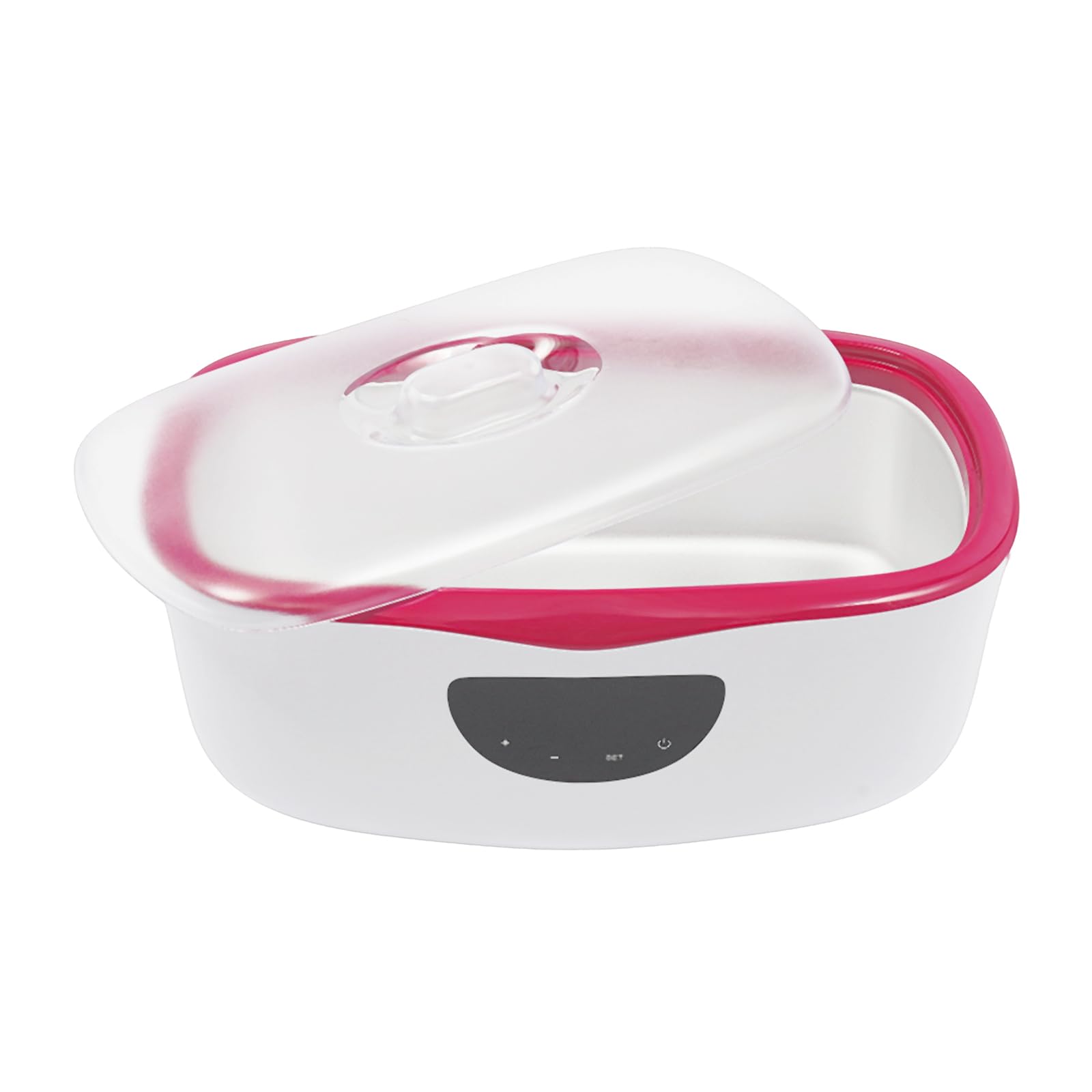 Dispositivo per il bagno di paraffina per mani e piedi, 4000 ml con controllo della temperatura (45 – 75 °C) e display a LED, macchina per il bagno di paraffina per la casa e il salone (rosso)