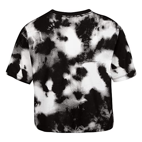 Jordan Girl's Tie-Dye Air Tee (Little Kids) Black/Tie-Dye 4 | XXS2