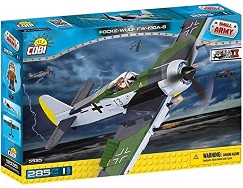 COBI- Focke-Wulf FW-190A-8, Multicolore, 5535