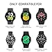 Lerobo Sport Bands Compatible with Samsung Galaxy Watch 7 6 5 4 Band 44mm 40mm/Watch 5 Pro Band 45mm/Galaxy Watch 6 4 Classic 46mm 43mm 47mm 42mm, 20mm Quick Release Sport Band for Women Men