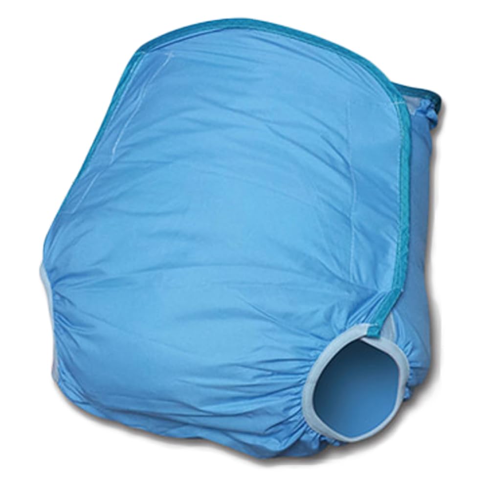 [GalaxyMED] GalaxyMED Adult Diaper Covers, Water Proof Cloth Elderly Seniors Bedwetting Protection, Special Polyester Covers, Sky Blue, 1EA (M (19~26 inch))