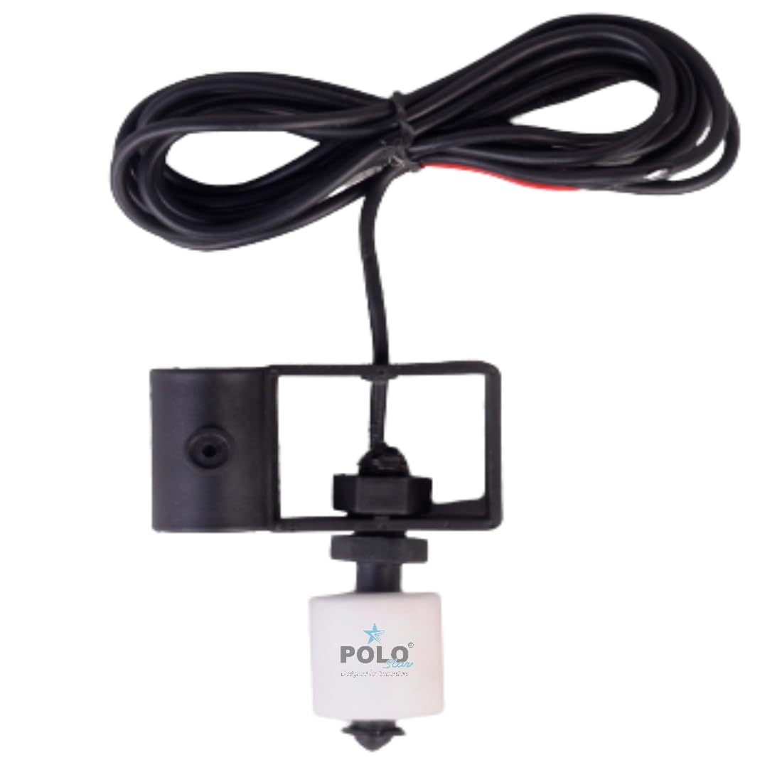 Polo Star Magnetic Float Sensor Switch for Liquid Water Level Controller | Water Tank | Pipe Mount | Top - Vertical Mount | Fit & Forget Design | 2 MTR Heavy Cable | with Reversable NO – NC Pack of 1