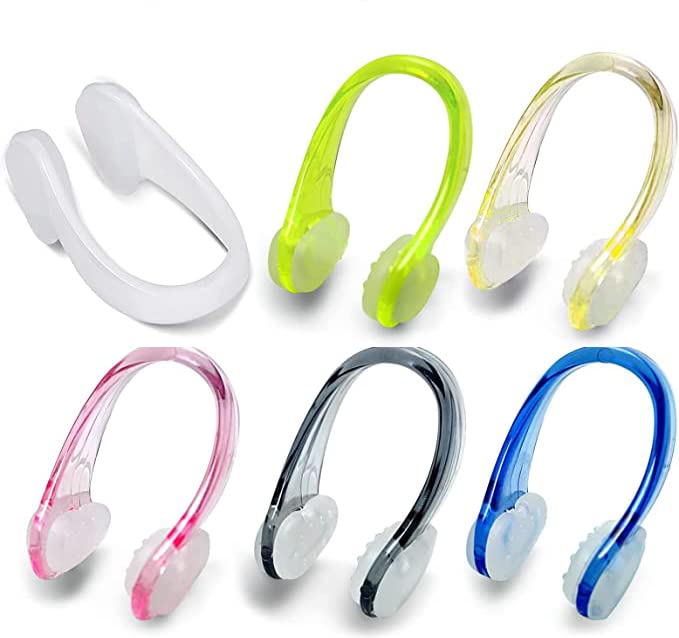 Modèle De Nez En Silicone Pour Pratique De Piercing Ou Présentation Bijoux - Avec Support Cuivre, Noir