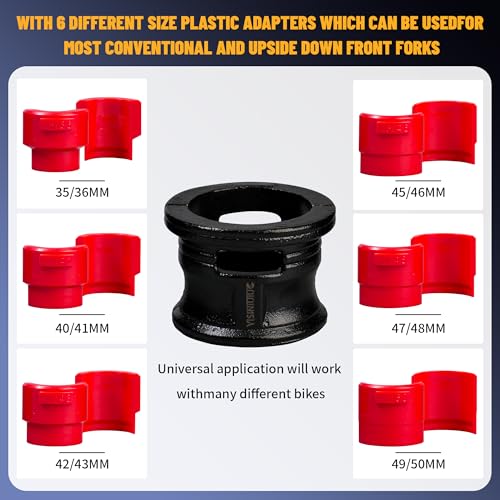 Image of 14PC Universal Motorcycle Bike Fork Seal Driver Tool Kit With 35mm 36mm 40mm 41mm 42mm 43mm 45mm 46mm 47mm 48mm 49mm 50mm