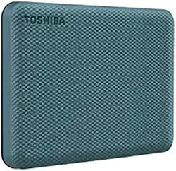 HD Externo Portátil Toshiba 2TB Canvio Advance USB 3.0 Verde - HDTCA20XG3AA