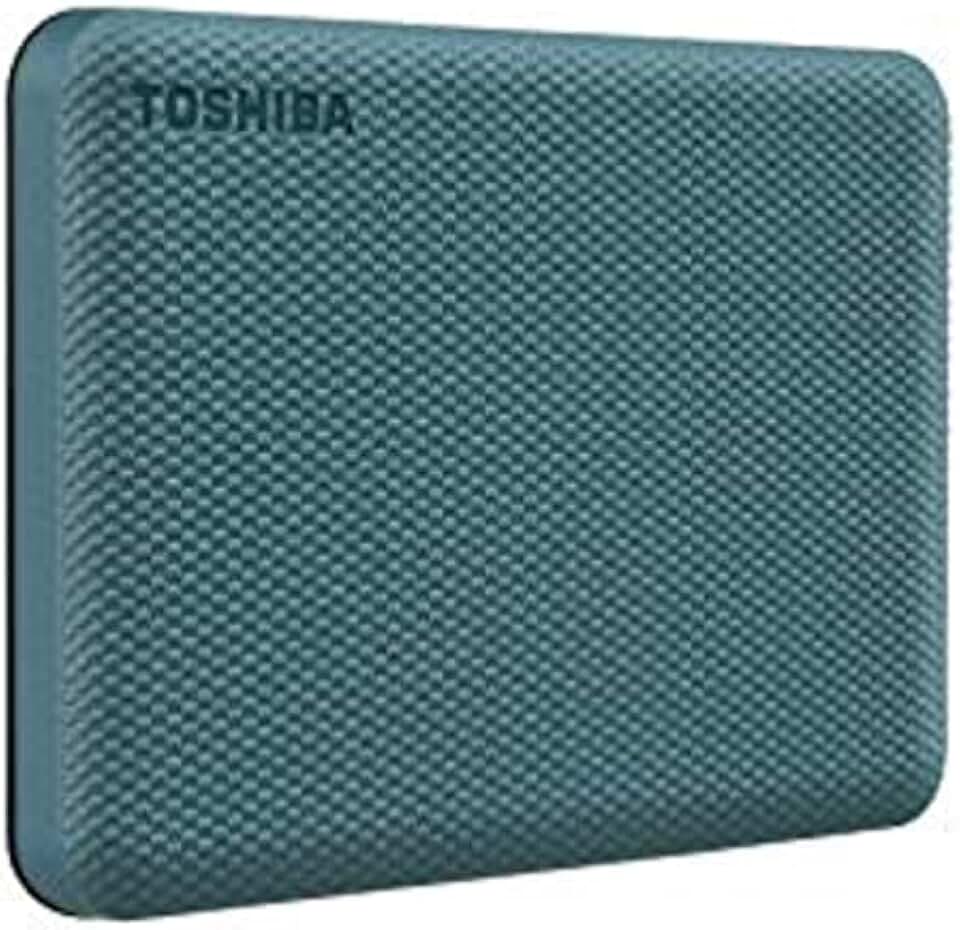 HD Externo Portátil Toshiba 2TB Canvio Advance USB 3.0 Verde - HDTCA20XG3AA