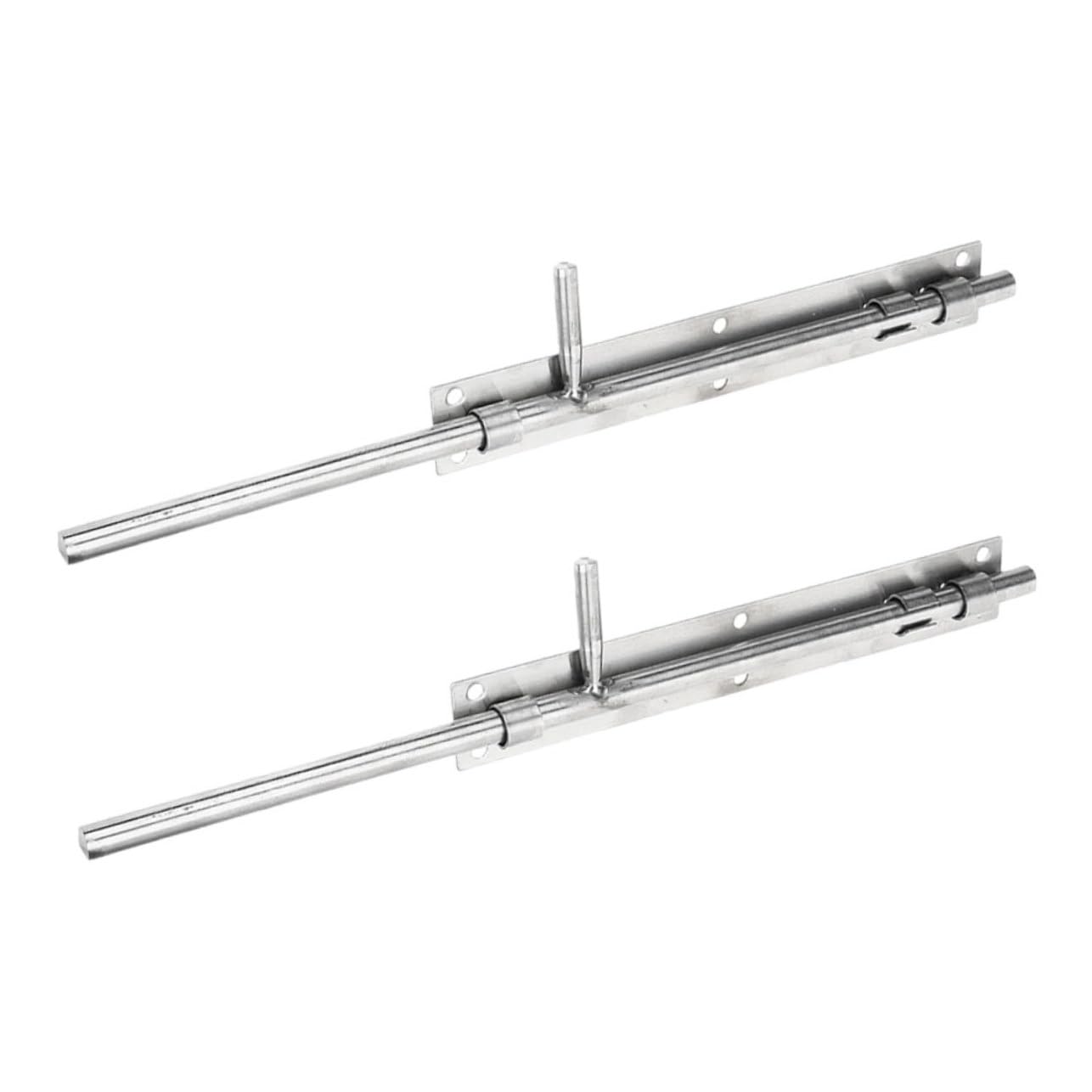 HOMSFOU 2pezzi Serrature Per Inossidabile Latch Per Ingressi Bulloni Per Facile Installazione Per Fences e