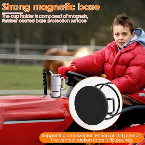 Portavasos Magnético 3.46 in Base Metálica para Auto miniatura 3