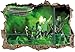 Produktbild Ultras Hannover, 3D Wandsticker Format: 92x62cm, Wanddekoration