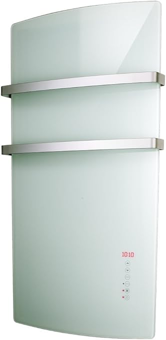 Radialight glaner02 toallero eléctrico de cristal Deva 1500 W ...