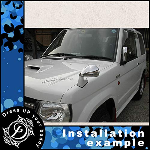 パジェロミニ サイドモール サイドプロテクター（Fr、Rr