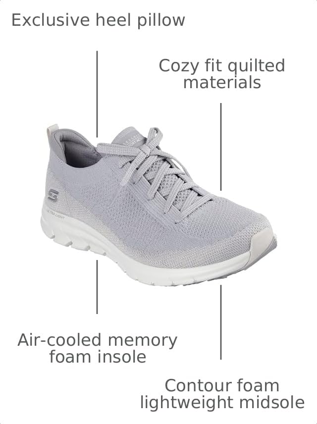 Image of Skechers Women's Contour Foam Cozy Fit Hands Free Slip-ins Sneaker