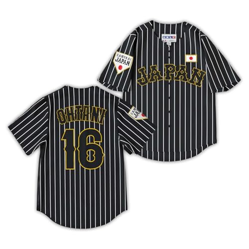 日本代表 OHTANI 16 ユニフォーム Amazon.com: UNLC Men's Ohtani 16# Japan Baseball Jerseys