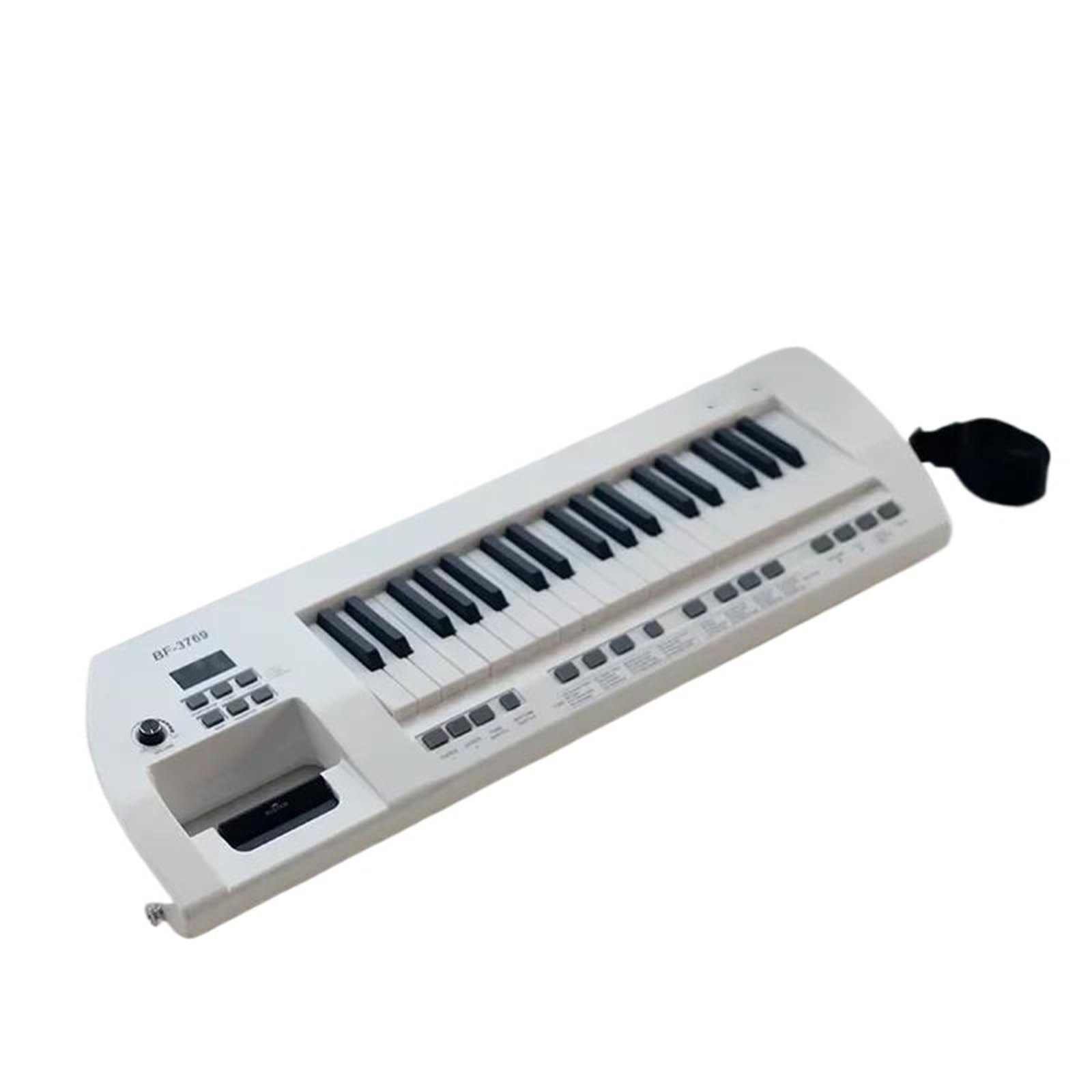 Pianos Digitales Para Piano Electrónico Portátil De 37 Teclas Teclado Profesional Órgano Eléctrico Musical Para Adultos Estilo Guitarra Para Llevar Al Hombro