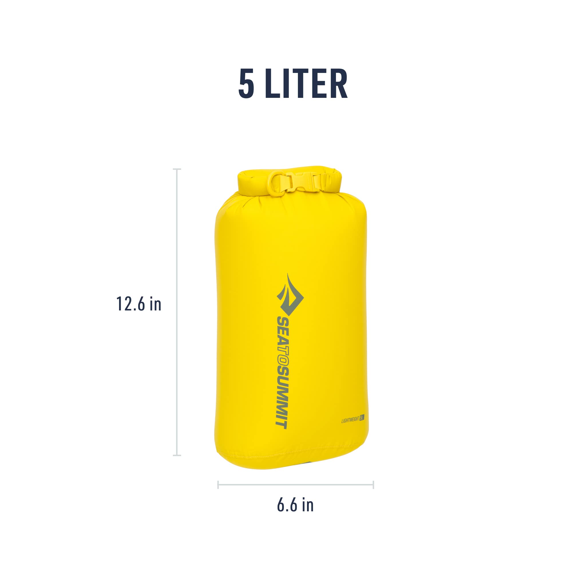 Saco estanco Light 70D 5L amarillo