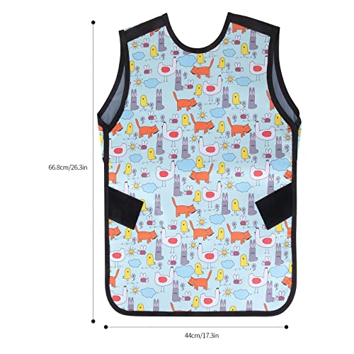 Image of Child Lead Apron with Thyroid Sheild Collar - Lightweight Xray Apron Lead Apron for X-Rays 0.5mmPb Lead Equivalency Protection