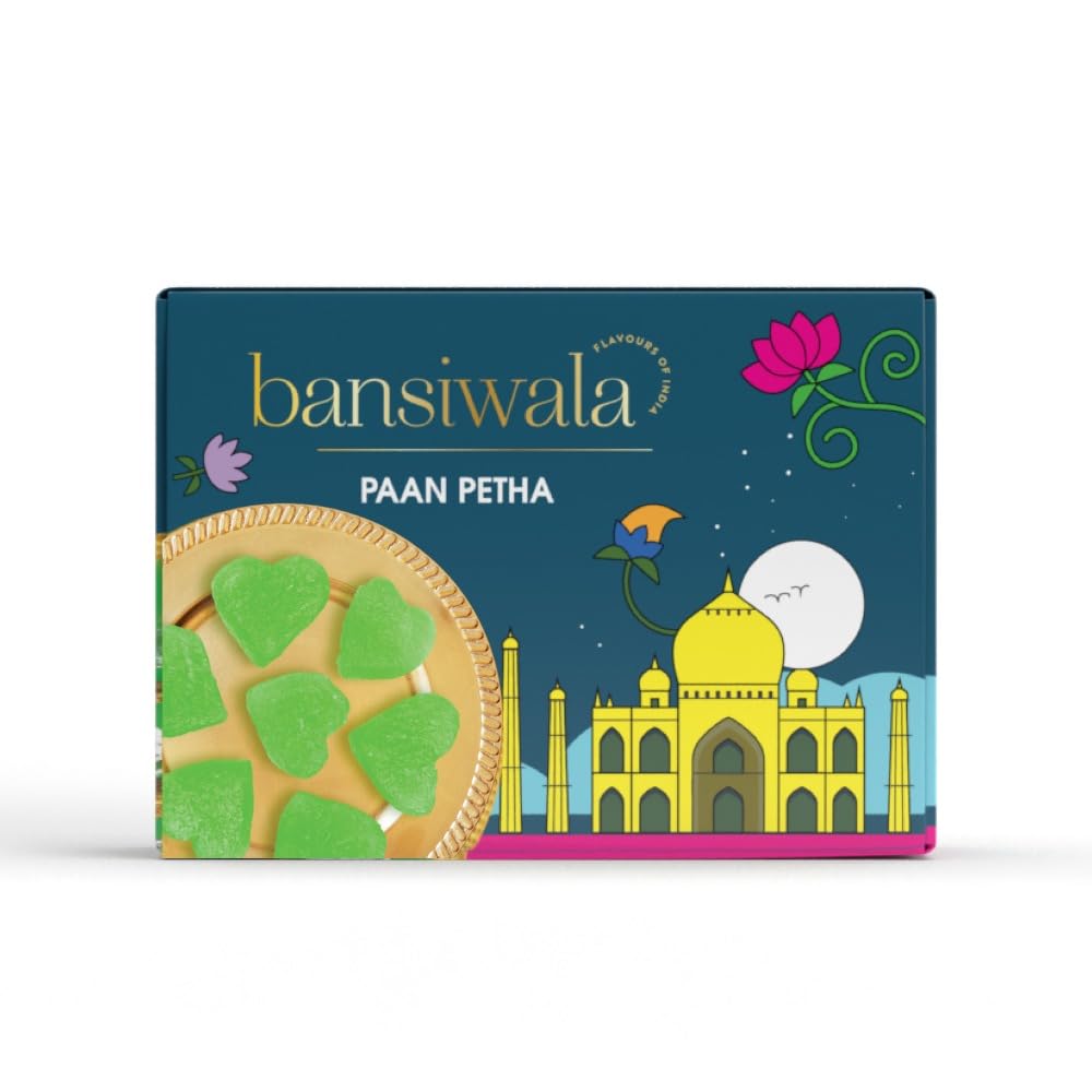 Bansiwala Paan Petha | Made in Agra | Indian Mithai | 350 grams