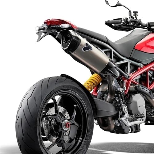Support de plaque moto pour éliminer la bavette d'origine sur Hypermotard 950 - 5