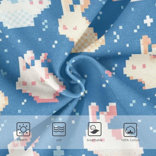 KLL Pattern Rabbit Toddler Boys' Cotton Underwear Briefs Breathable Undies3