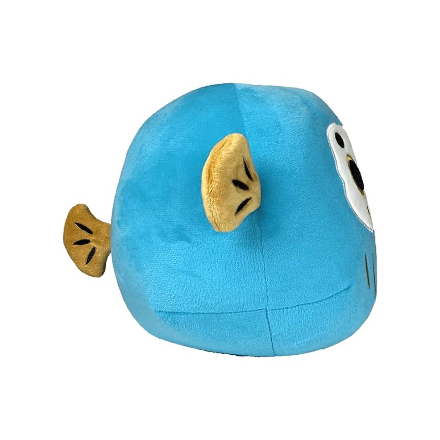 Amazon.co.jp: ふくだるま ぬいぐるみS (高さ約20cm) (青色