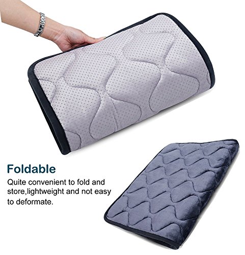 Image of Hero Dog Fleece Dog Bed Large Crate Pad Mat Soft Washable 48 Inch Kennel Pads Pet Beds Non Slip Cat Dog Mattress Cage Pads