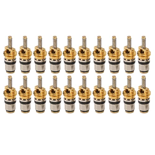 20PCS Kfz Klimaanlage Ventil Kern , 21 , 79mm AC Hochdruck Ventil Dampf Kern for