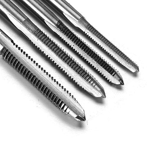 Fastrohy 10 Pcs Micro Taps For Clocks And Watches Tapping,Mini Spiral Flute Taps Machine Tap Sets Metric Straight Flute Coarse Thread Design thumb #6