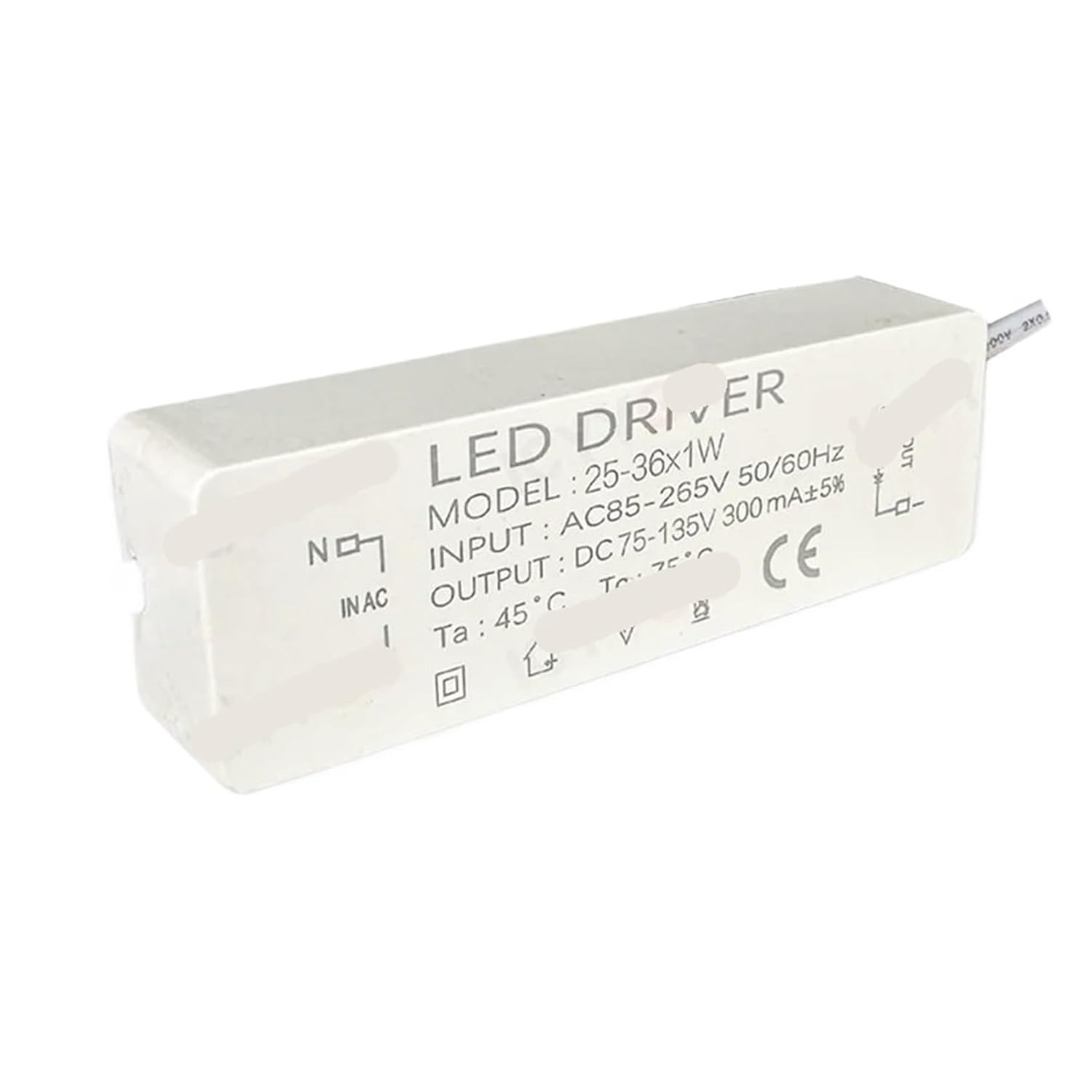 1PCS LED Driver Power Lighting Transformer(30-36W-900mA)