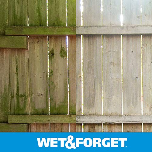 Wet & Forget E800003 Moss, Mold, Mildew, & Algae Stain Remover Multi-Surface Outdoor Cleaner Concentrate thumb #4