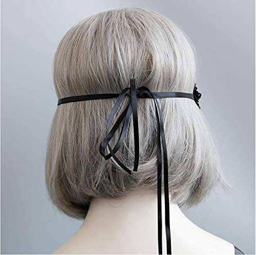 Cathercing Halloween Sexy Black Lace Eye Mask for Women Vampire Masquerade Red Eye Mask Costume Jewelry Accessories for Festival Cosplay Party - Image 6