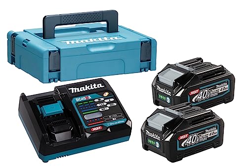 Makita 191J97-1 Power Source Kit Li 40V 4Ah BL4040x2 DC40RA MAKPAC 1