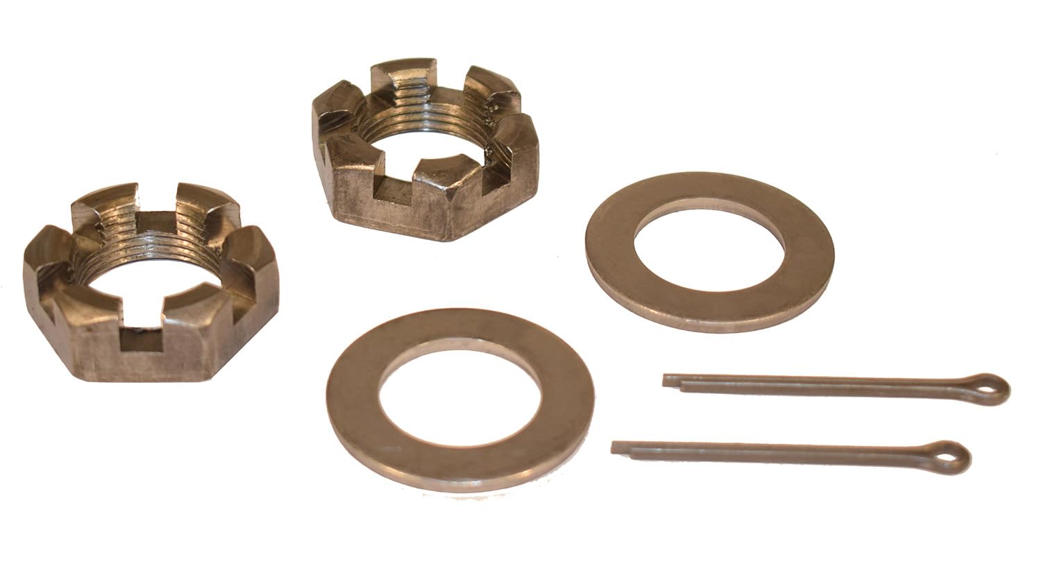 2 Sets Trailer Axle Nut Kit for 1