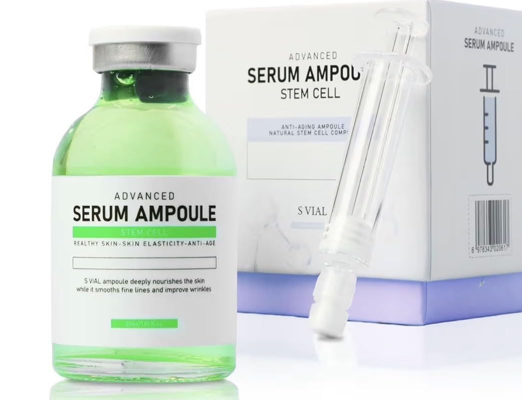 Nielies Korean Skincare Microneedling Serum Ampoule 1.18 fl oz – Smooth Glide Face Serum for Micro Needling Pen, Lightweight Hydrating K-Beauty Skin Prep Formula