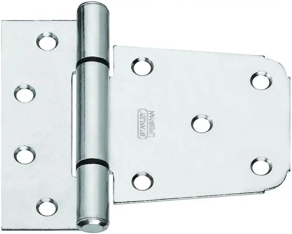Extra Heavy Gate Hinge 3-1/2 Inch Zinc Plated Steel 1 Per Pack