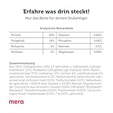 MERA Finest fit Senior 8+, Katzenfutter trocken für ältere Katzen ab 8 Jahren, Trockenfutter aus frischem Geflügel und Reis, gesundes Futter mit Glucosamin, ohne Zucker 1,5 kg