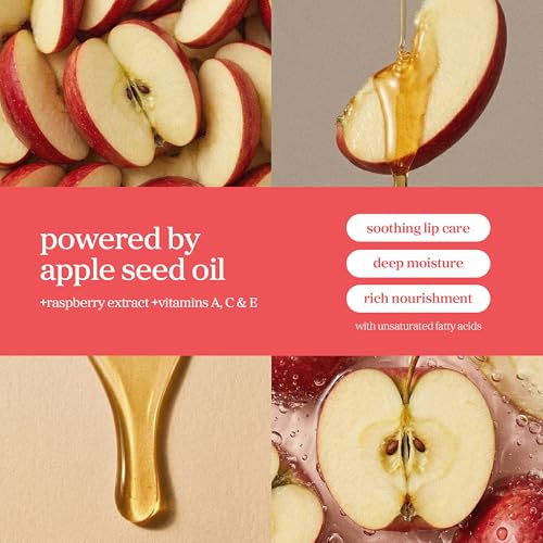 NOONI Korean Lip Oil - Appleberry | Long-Lasting, Moisturizing, Plumping, Revitalizing for Dry Lips, Waterproof, No Peel Off, Hydrating Nourishing Crystal Clear Lip Stain, Stocking Stuffers 0.12 FL Oz