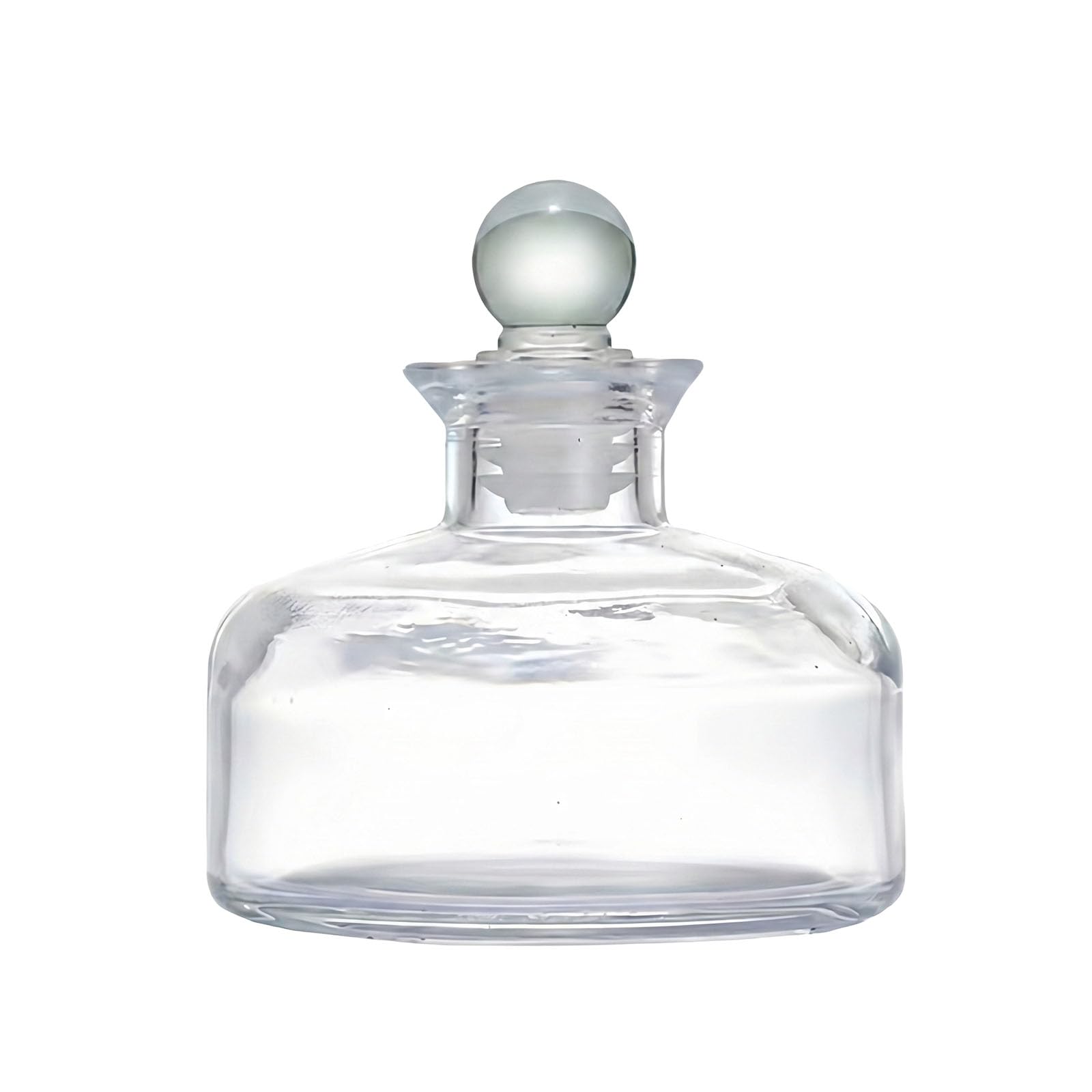 TUPANDY 200ml/6.6oz Refillable Empty Glass Diffuser Bottle Diffuser Jar Aromatherapy Container Essential Oils Fragrance Accessories for DIY Replacement Reed Diffuser Sticks Diffuser (Clear)