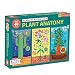 Plant Anatomy Science Puzzle Set from Mudpuppy - Includes Three 100 - Piece Puzzles with Colorful Illustrations, Ages 6+, Trifold Insert with Fun Science Facts Included